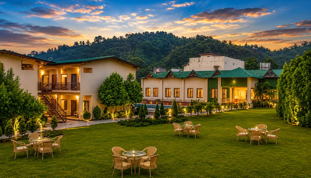 vow resort destination wedding jim corbett Room-outdoor