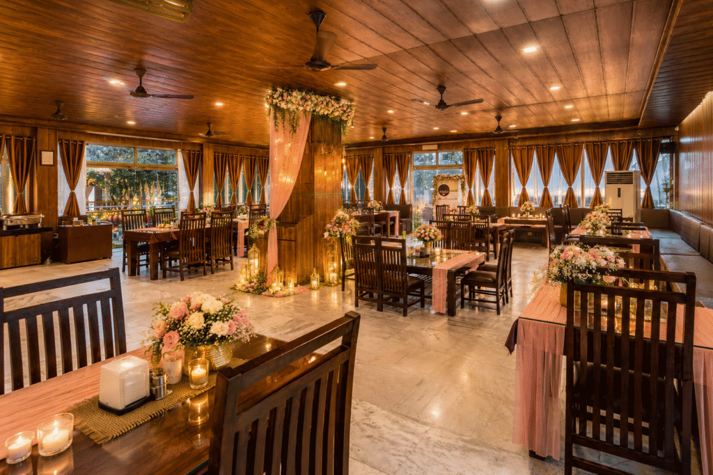 destination wedding jim corbett restaurant 1