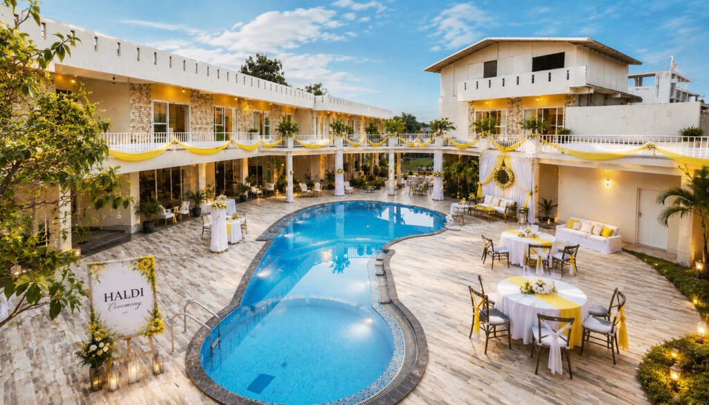vow ressort destination wedding jim corbett haldi 2