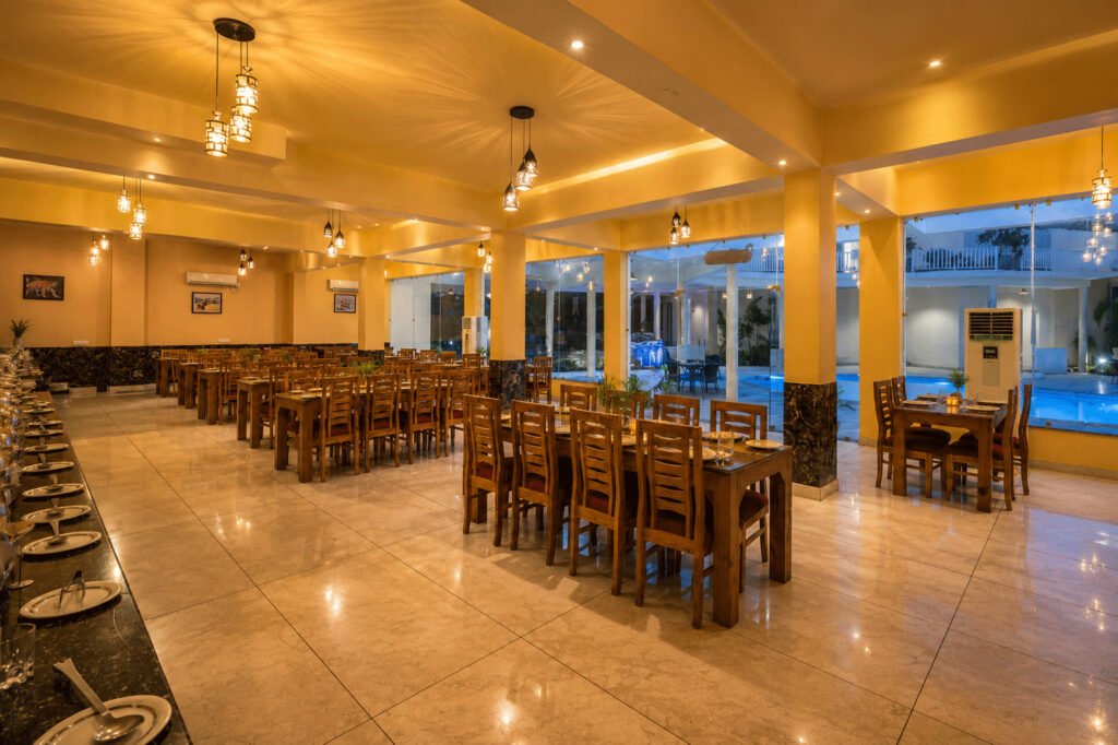 vow ressort destination wedding jim corbett resturant